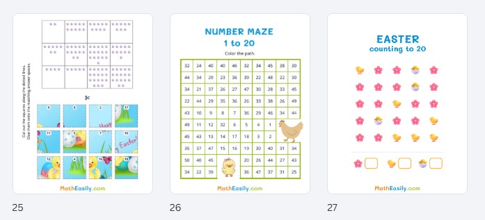 Easter Activity Book printable