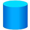 A cylinder: 3D shapes games online FREE