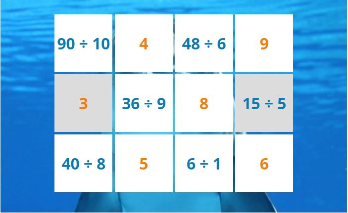 Free online division games for kids. Multiplication and division games for the classroom and homeschool. 
      Division interactive games and puzzles. dividing games. Free division math games online