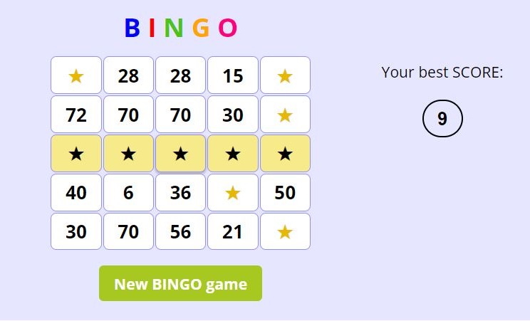 Play multiplication BINGO online game. 
 Enjoy free BINGO multiplication games. times table bingo online. online BINGO multiplication games. interactive multiplication bingo free. 
 Learn how to play multiplication bingo game. math multiplication bingo online game. time table bingo games.
