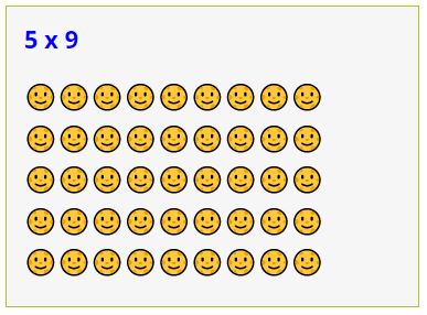 single multiplication with pictures.