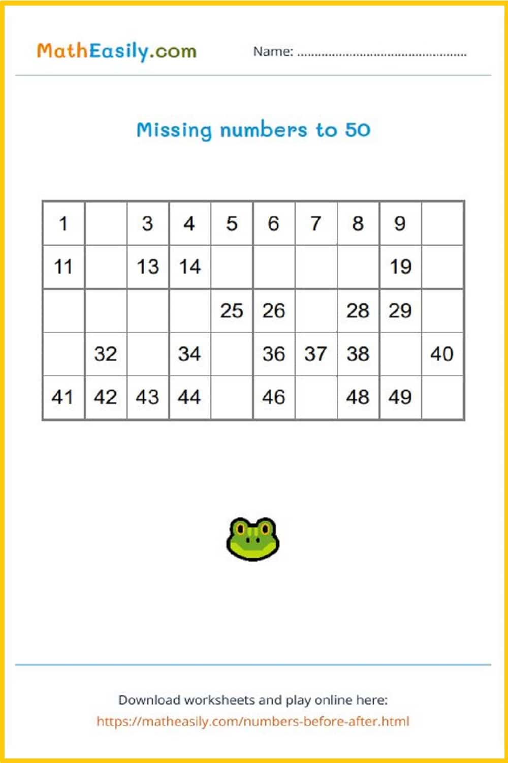 number grid printable. number game chart. number chart 1 50. fill in the hundreds chart. 1-50 number chart.