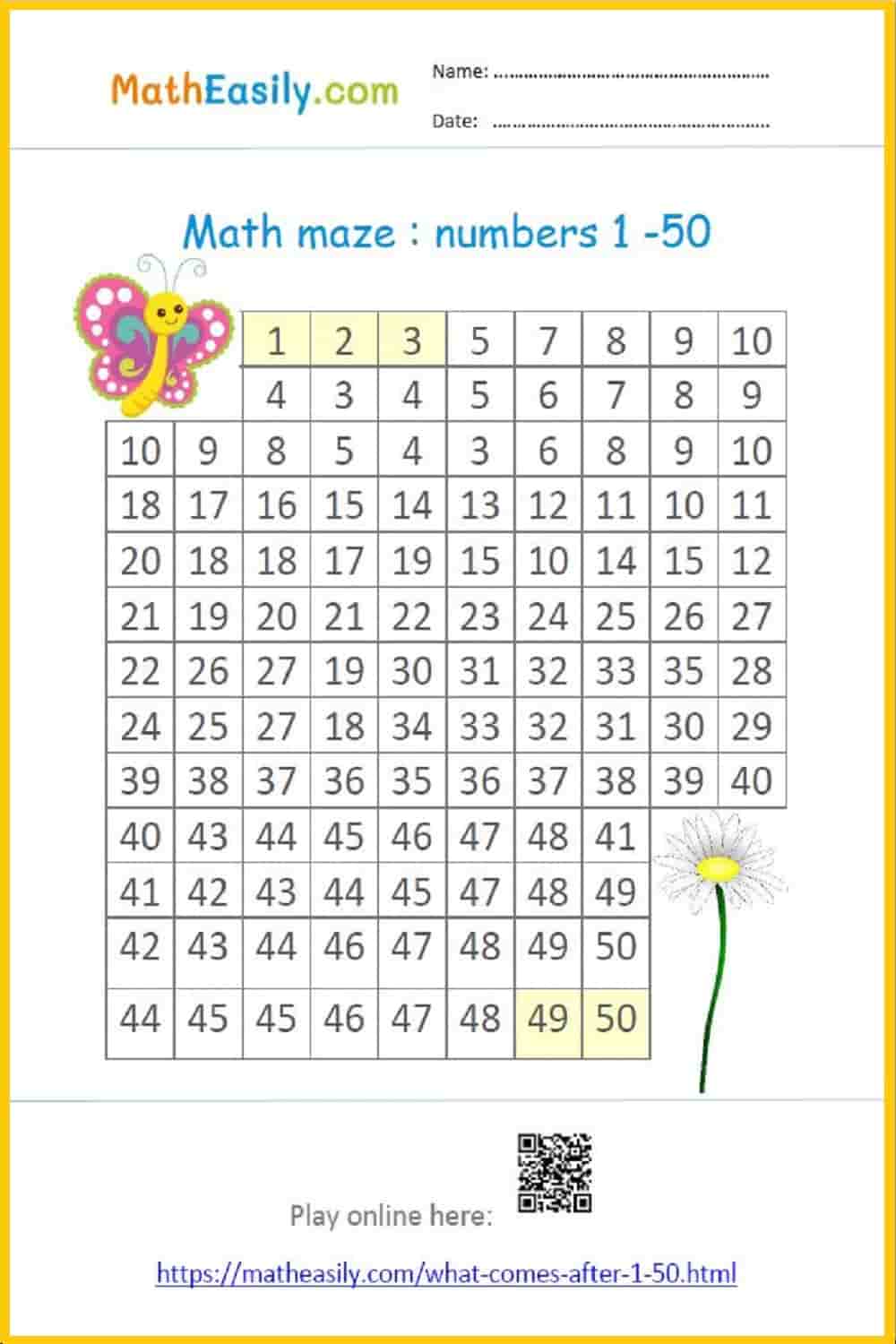 number operations and number sense worksheets
