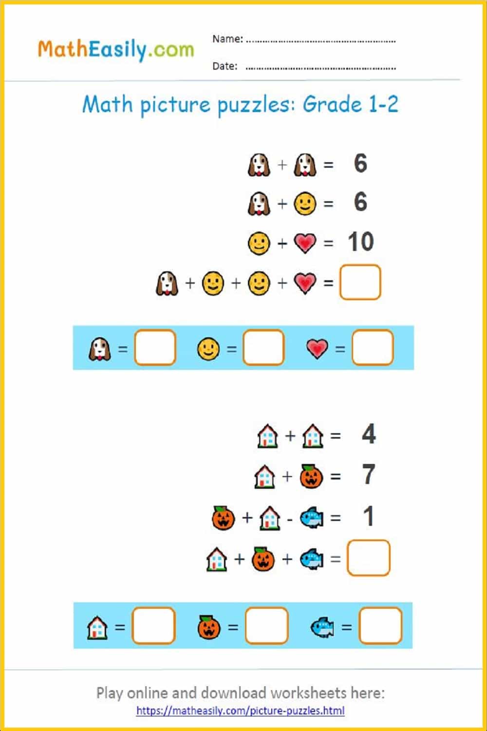 Number games printable. Free printable math games for kids. 
Free printable math games PDF. Math homework games to print.