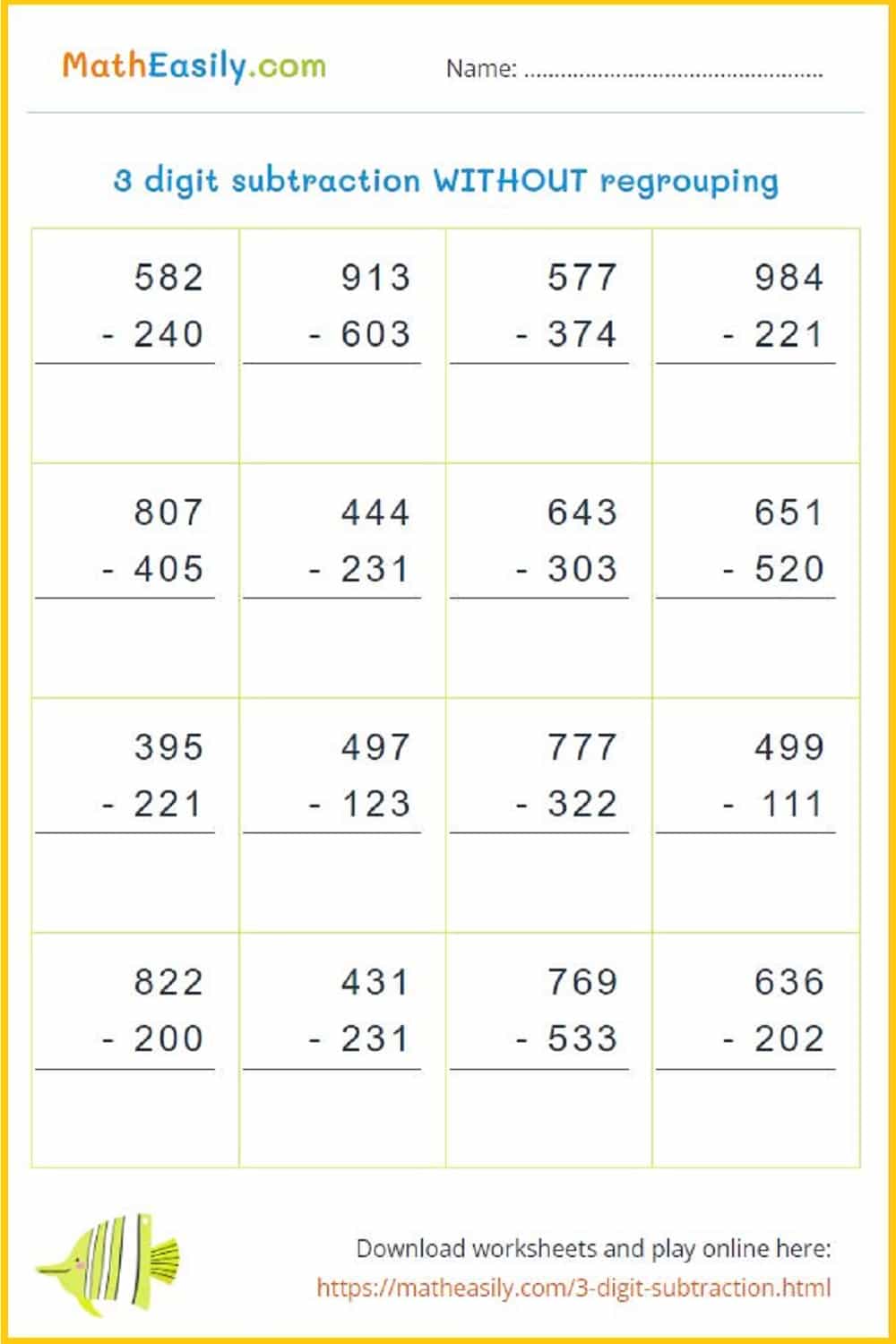 Free math worksheets for grade 5 Printables.