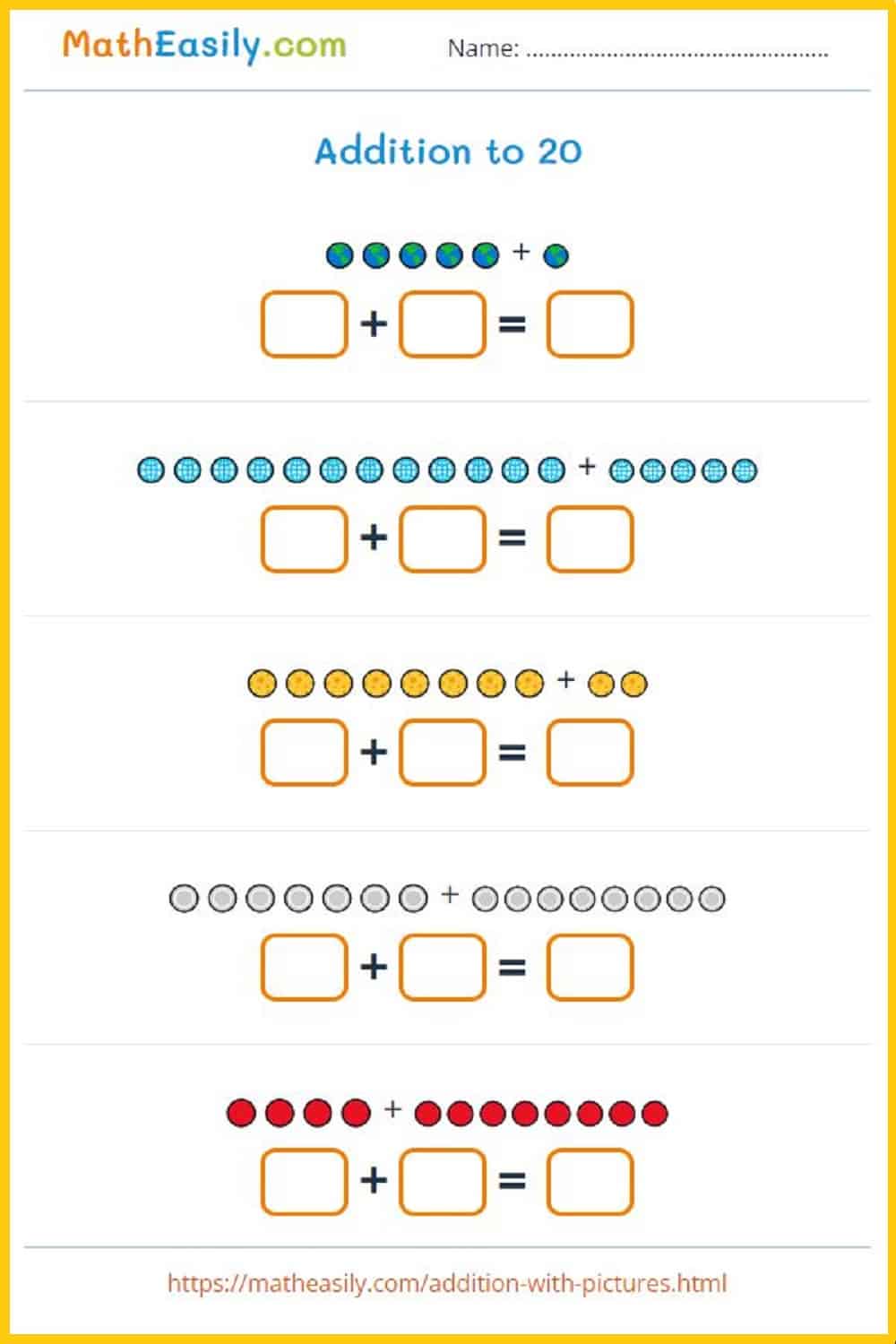 first grade math exercises. printable math games for 1st grade.