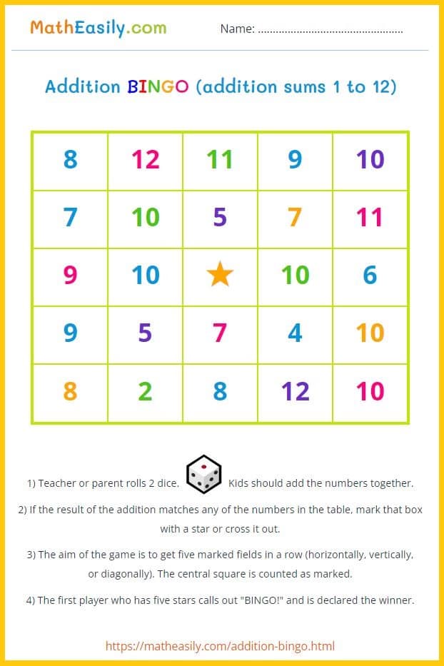 Math bingo PDF. Printable BINGO math game. Free math BINGO printables. math bingo rules. Math bingo worksheets. math bingo for kindergarten.