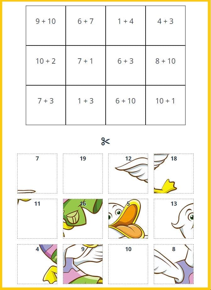 printable puzzles kids. Free printable math puzzles PDF. fun math puzzles with answers PDF.