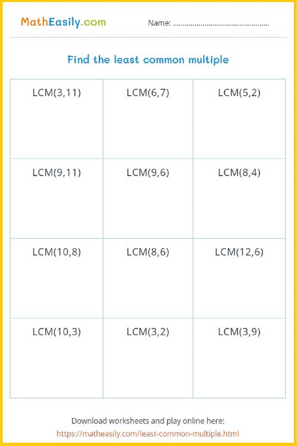free multiplication PDF download. Printable multiplication sheets PDF free