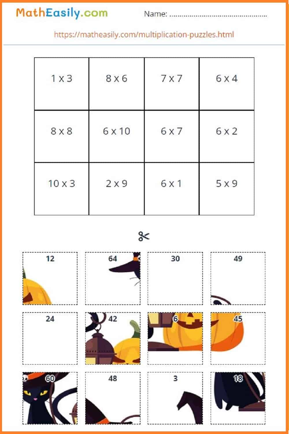 Free multiplication puzzles printable. multiplication hidden picture. multiplication math puzzles printable.