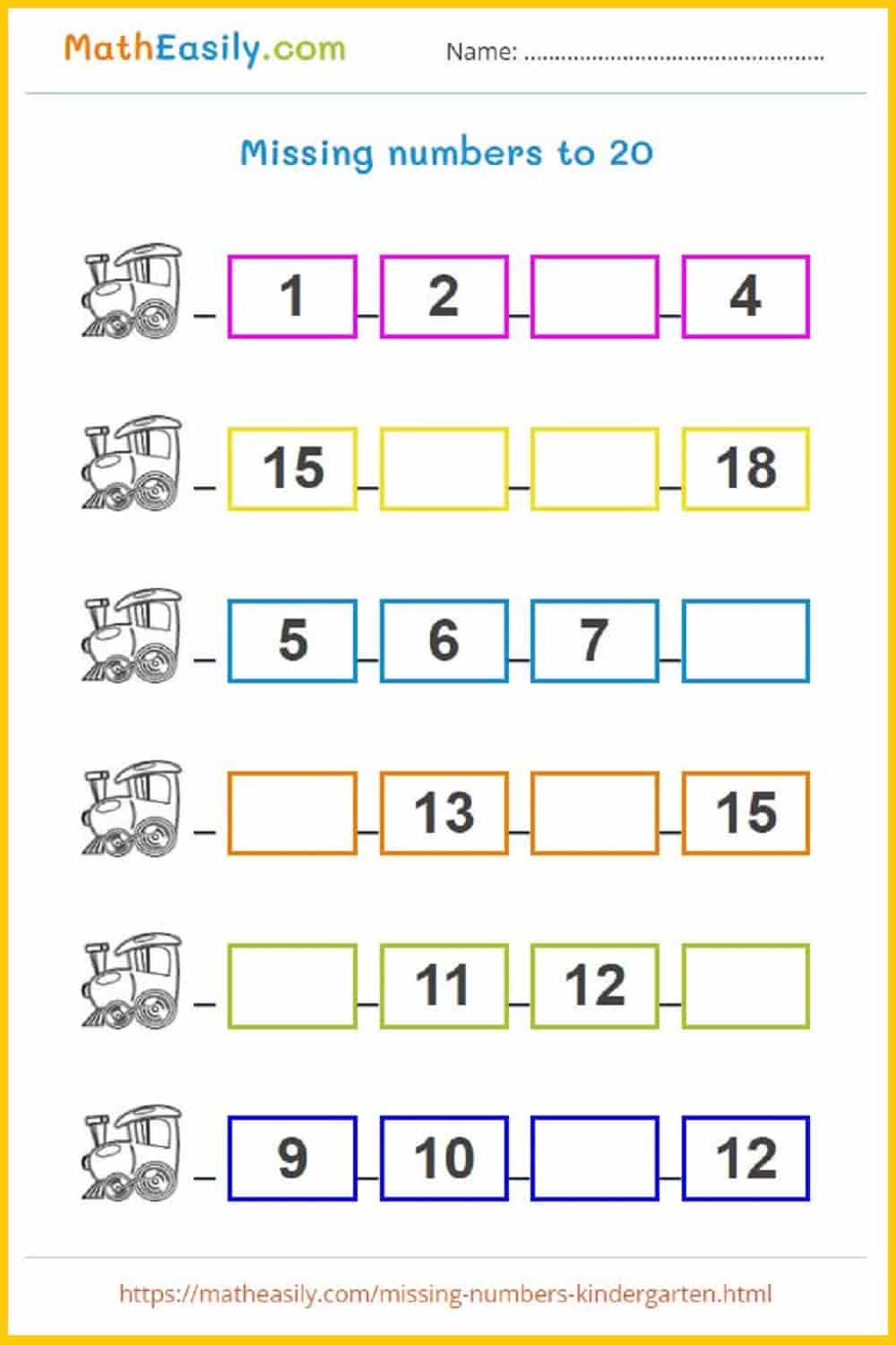 math for kids worksheets. easy maths worksheets.