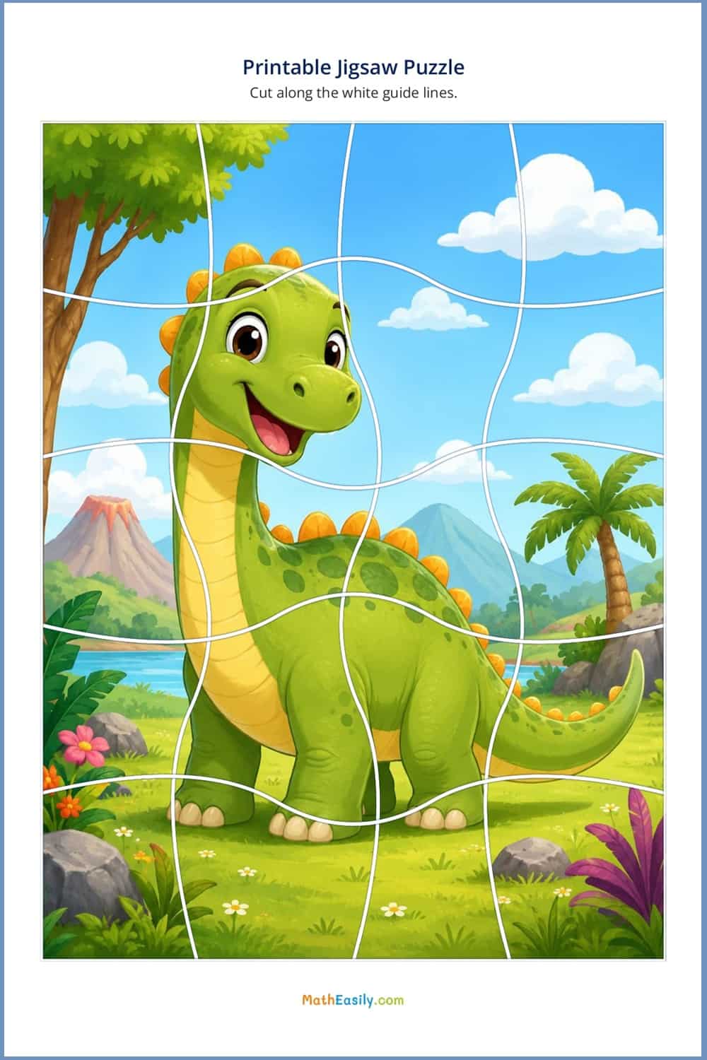Free printable math games for kids PDF.